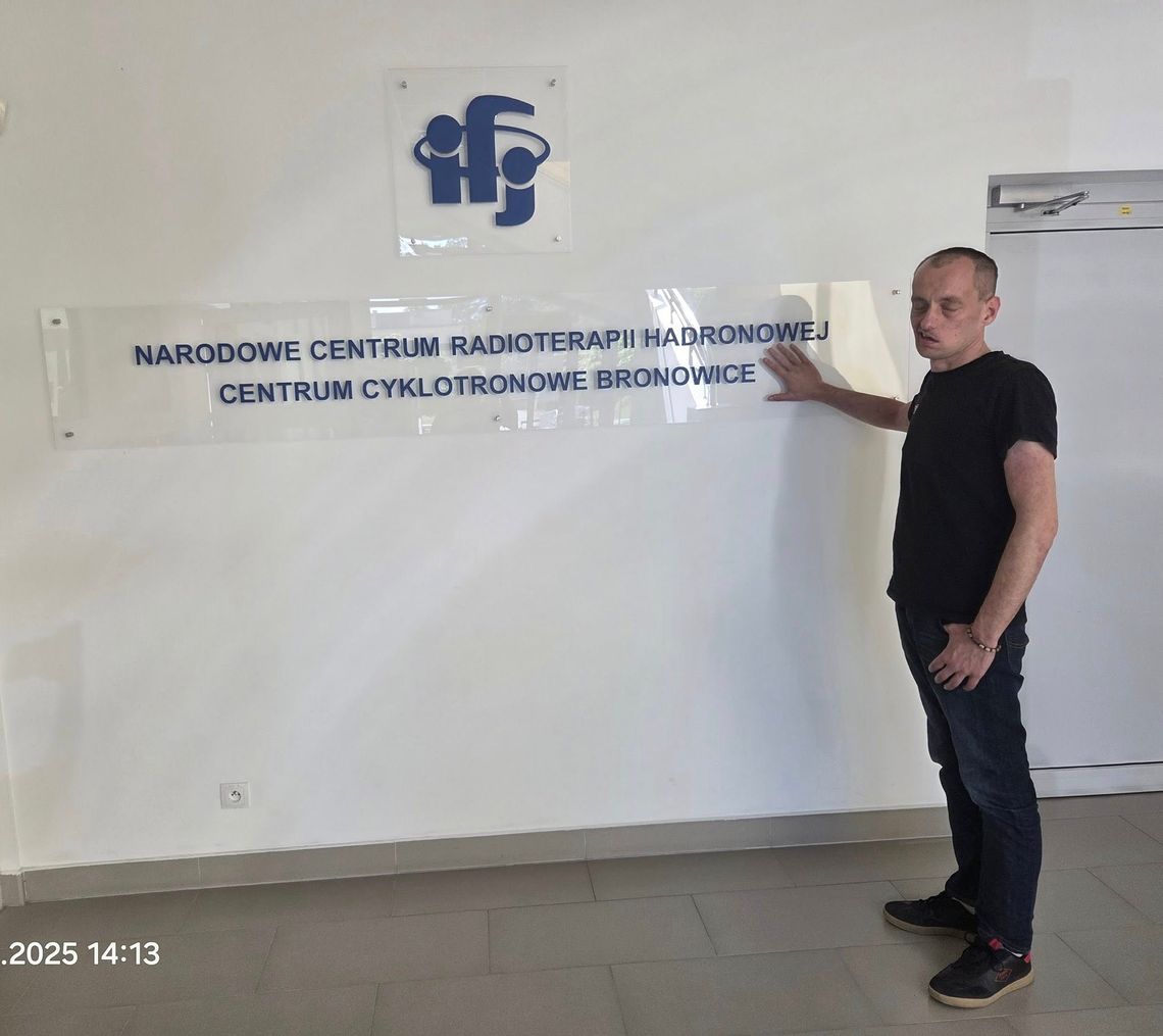 Łukasz rozpoczyna kolejny etap leczenia