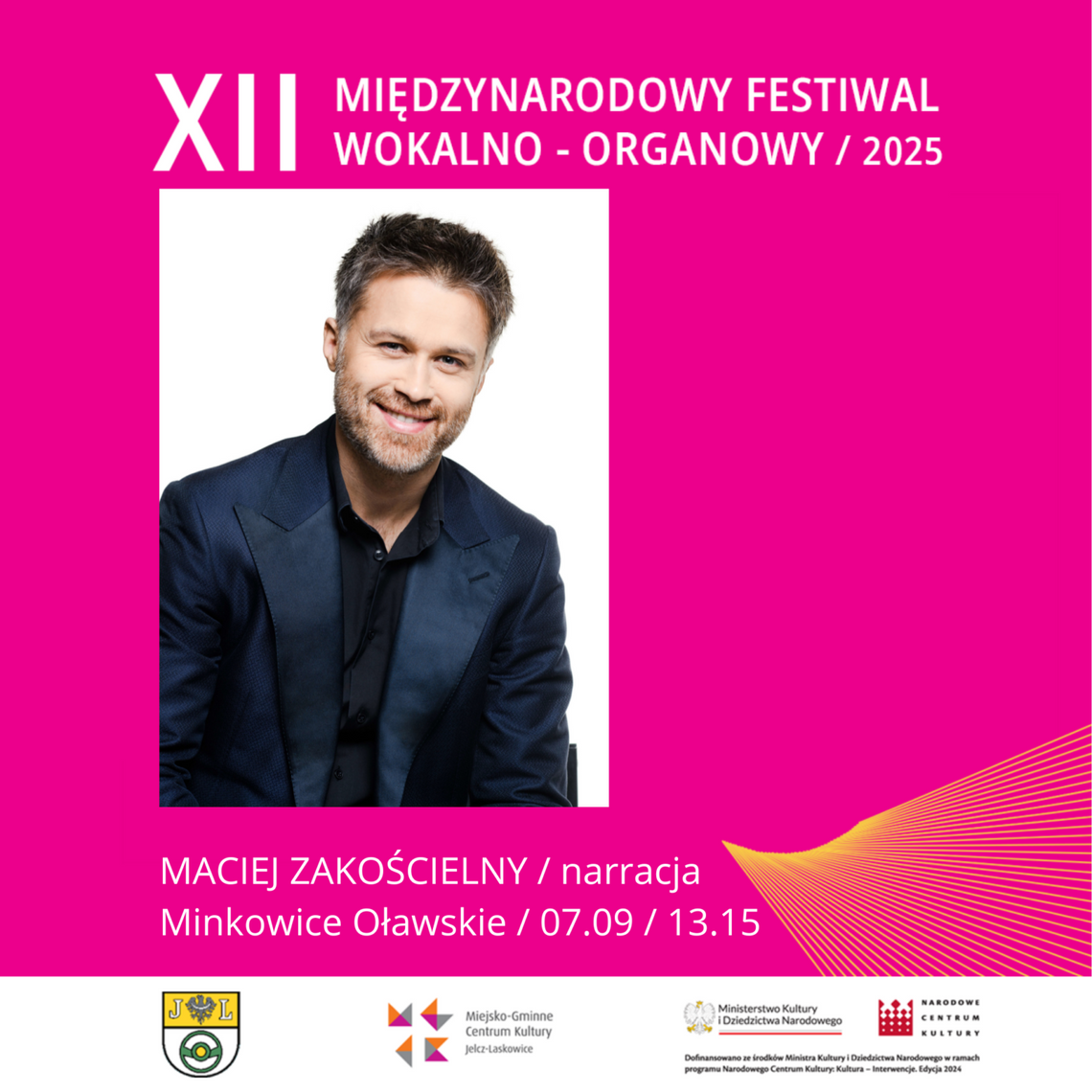 Maciej Zakościelny w Minkowicach Oławskich