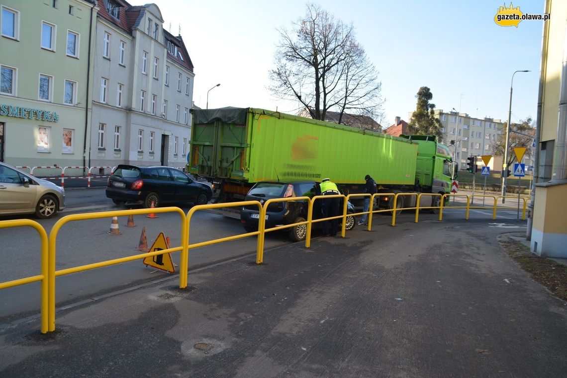 Mała kolizja, duże utrudnienia