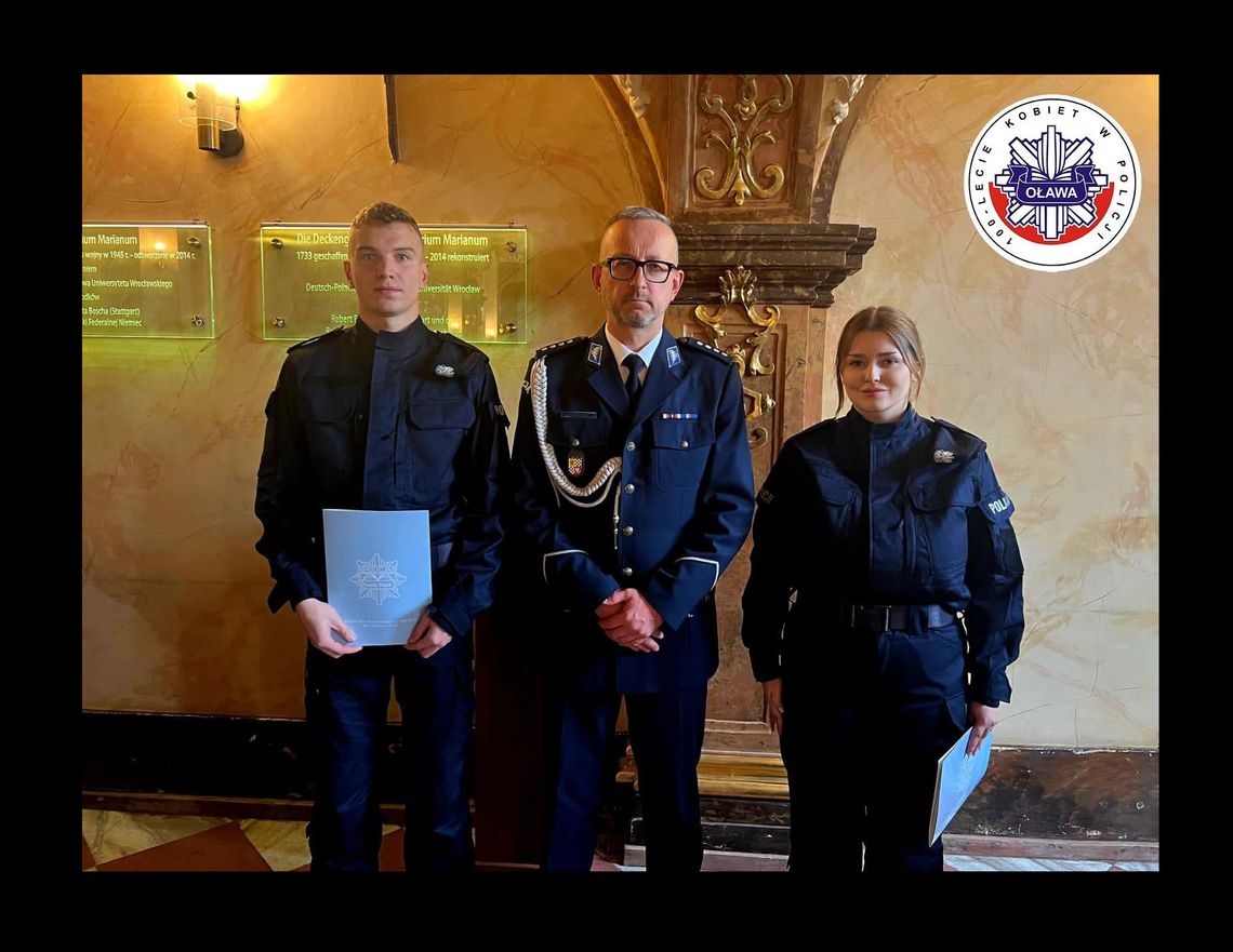Policja w Oławie zwiększa szeregi