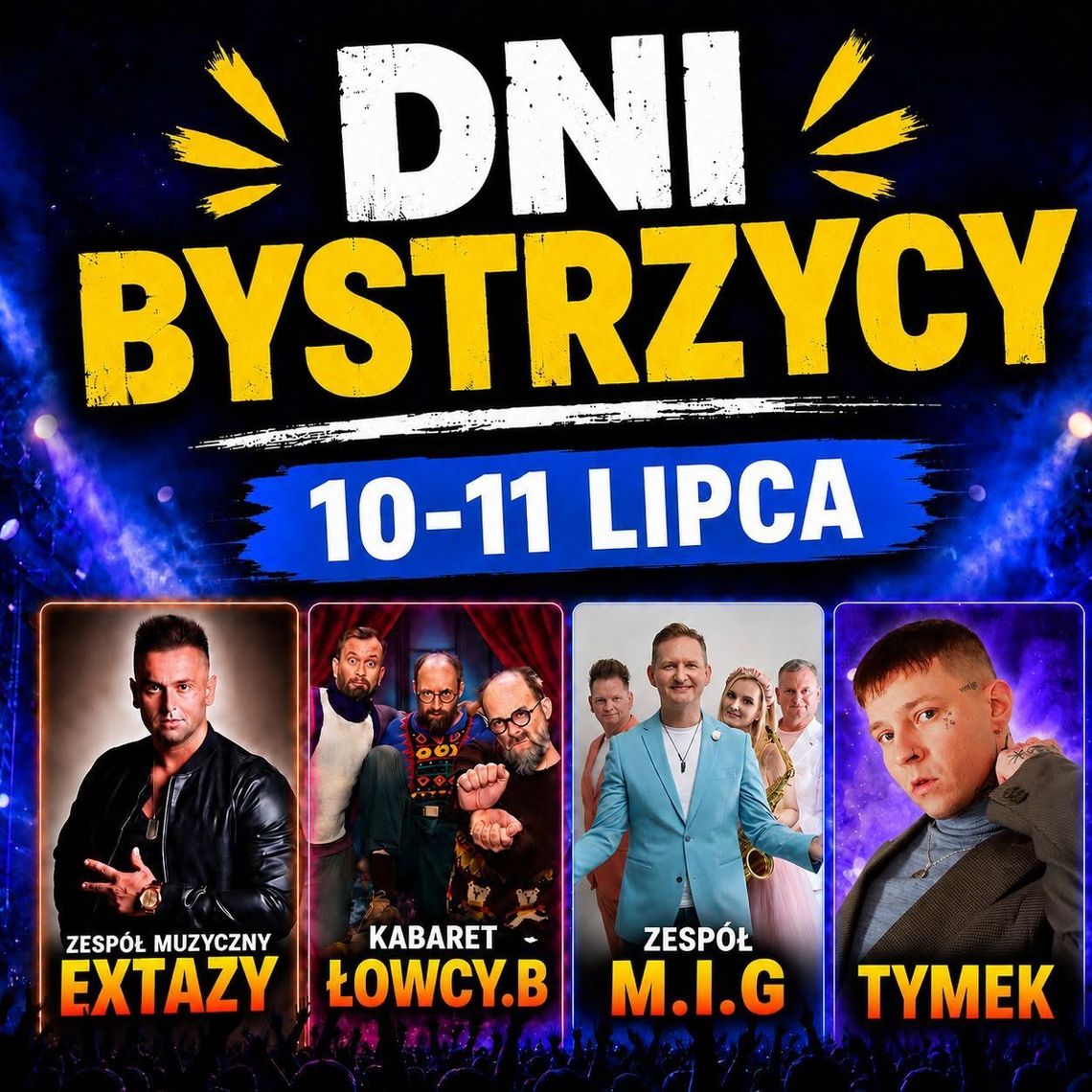 Mamy komplet wykonawców Dni Bystrzycy 2026. Zaskoczeni? Mamy komplet wykonawców Dni Bystrzycy 2026. Zaskoczeni?