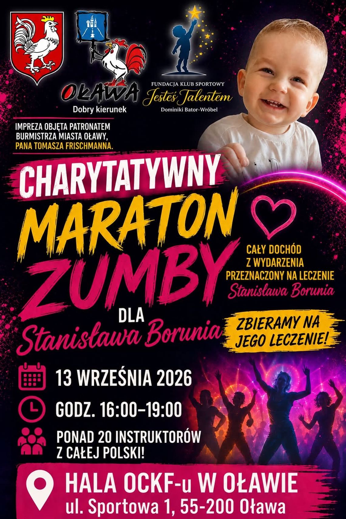 Maraton Zumby dla Stasia Borunia