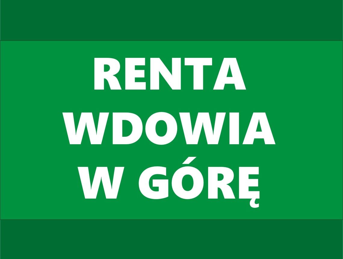 Marcowa waloryzacja rent i emerytur przynosi co roku seniorom wyższe wypłaty Oława