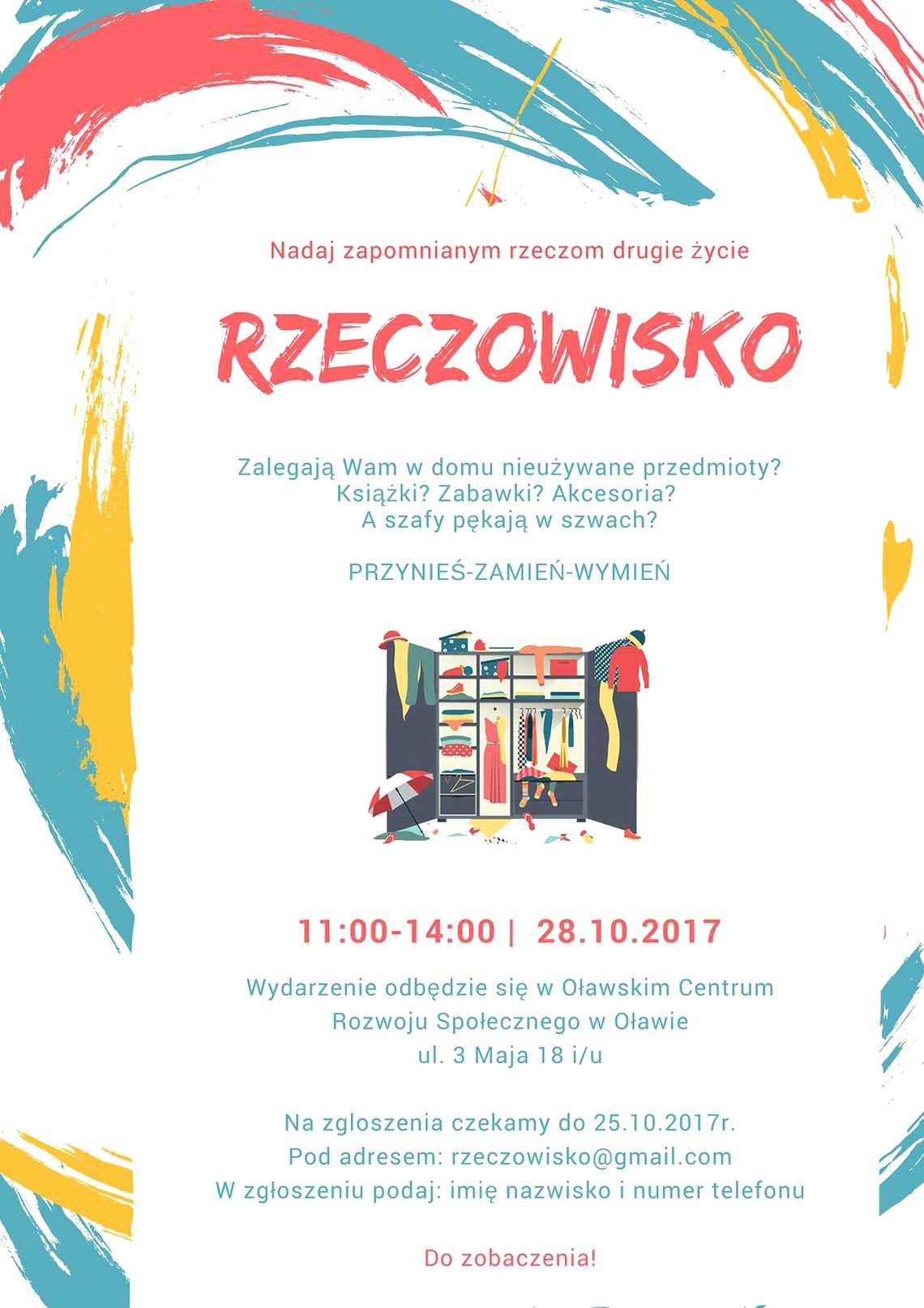 Masz niepotrzebne rzeczy? Wymień je na coś przydatnego!
