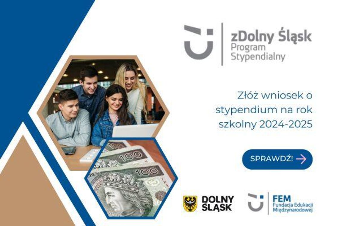 Masz sukcesy? Złóż wniosek o stypendium!