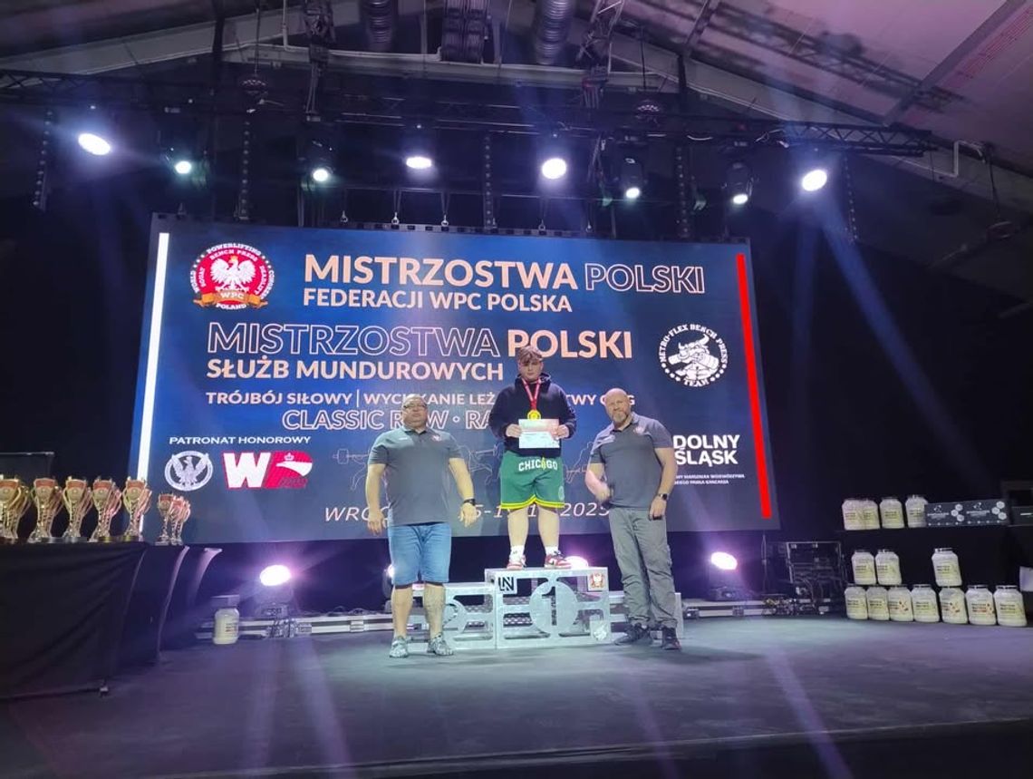 Mateusz - dzisiejszy dwukrotny rekordzista Polski Mateusz - dzisiejszy dwukrotny rekordzista Polski