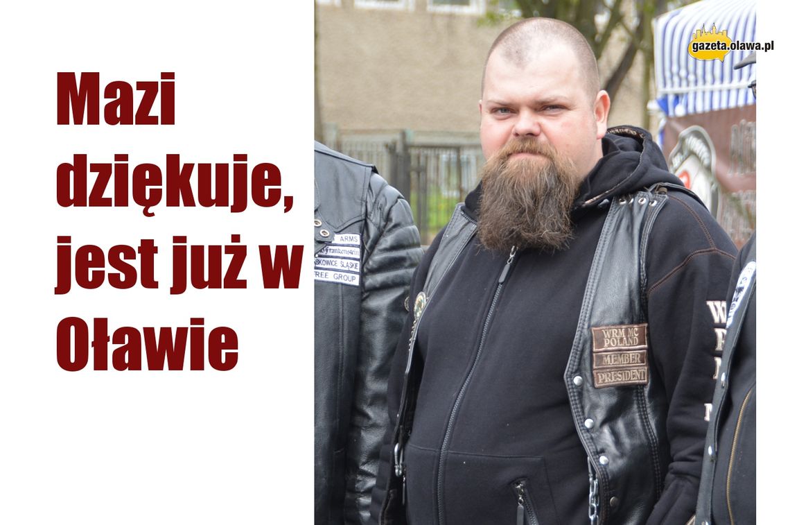 Mazi jest już w oławskim szpitalu