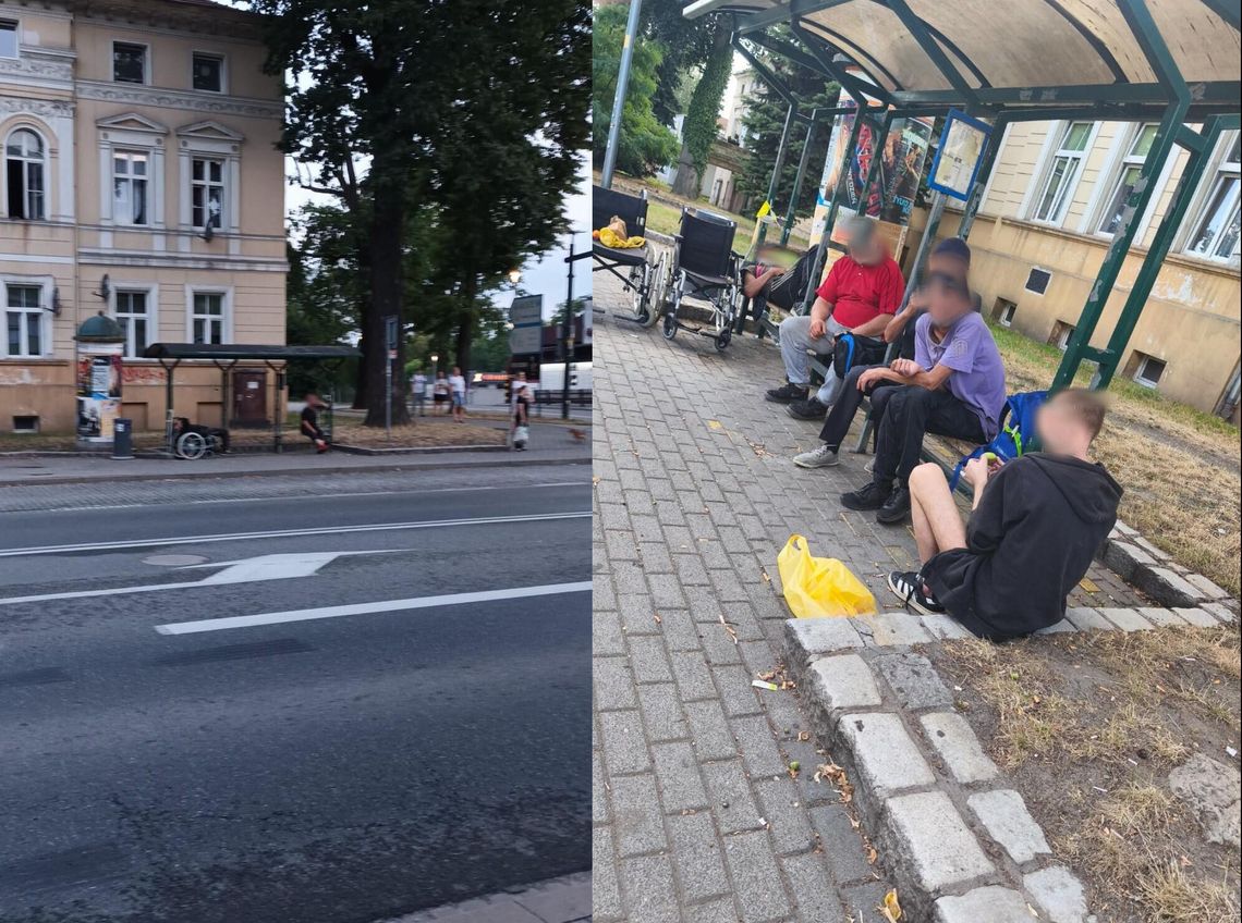 Mężczyzna odmawia pomocy, a mieszkańcy nalegają Mężczyzna odmawia pomocy, a mieszkańcy nalegają