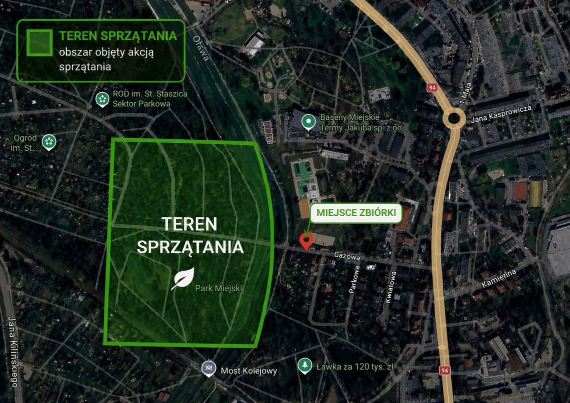 Miasto zachęca do wspólnego sprzątania Parku