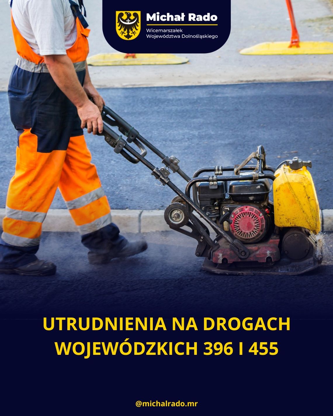 Michał Rado reaguje: - Jutro na placu budowy odbędzie się spotkanie robocze Michał Rado reaguje: - Jutro na placu budowy odbędzie się spotkanie robocze