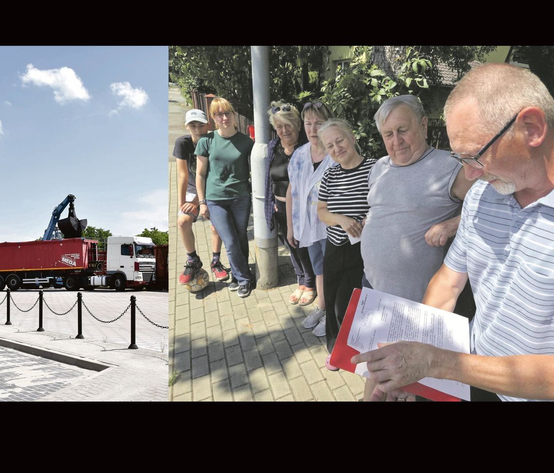 Mieszkańcy Różanej: - Innym zrobili dobrze, a hałas i pył zatruwają nam życie Mieszkańcy Różanej: - Innym zrobili dobrze, a hałas i pył zatruwają nam życie