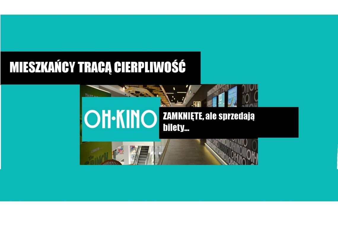 Mieszkańcy wściekli, kino w Nowym Otoku wciąż zamknięte. Aktualizacja