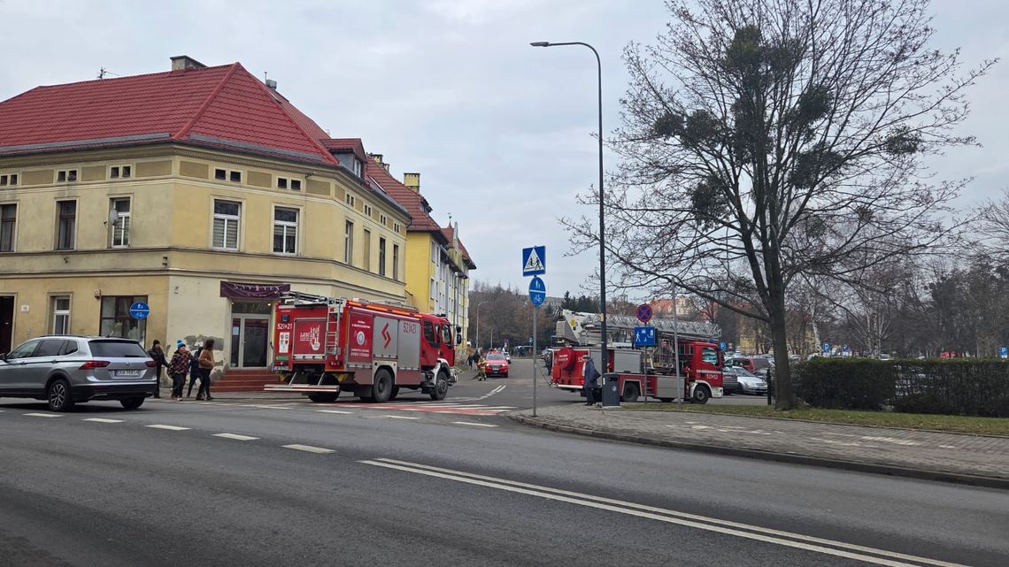 Mieszkańcy zauważyli dym. Szybka reakcja zapobiegła tragedii