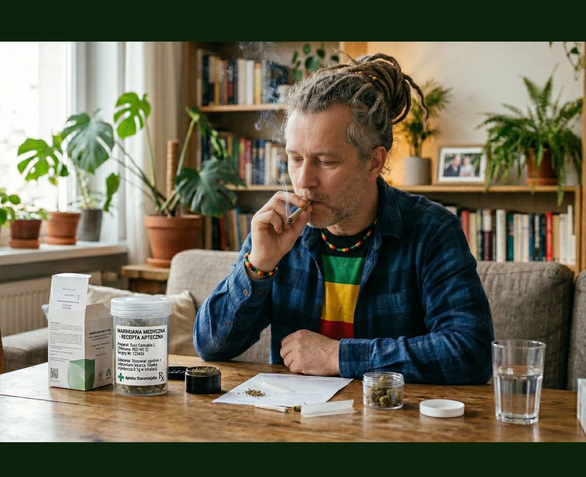 Mieszkaniec: - Oddajcie mi moją marihuanę!