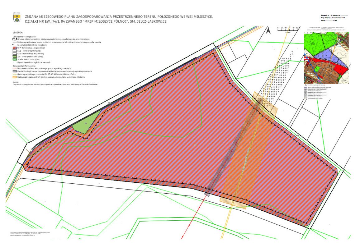 Miłoszyce nie chcą tu wielkiego przemysłu