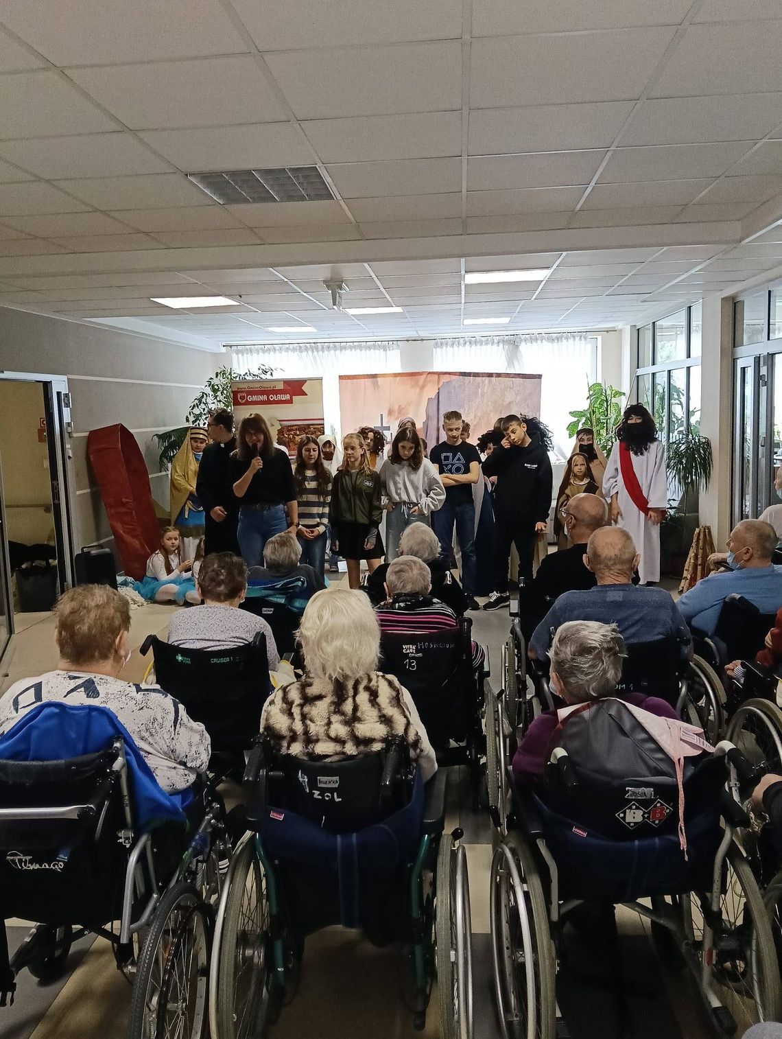 "Milusińscy Pana" i wolontariusze wśród chorych i potrzebujących