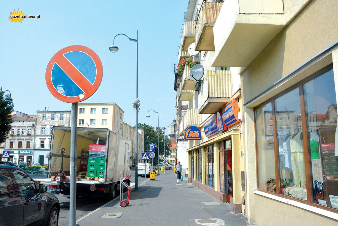 Minuta na rozładunek towaru w Rynku