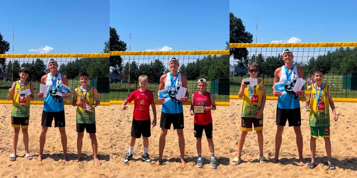 Młode Lwy z kolejnymi medalami. Udane mistrzostwa Dolnego Śląska w siatkówce plażowej