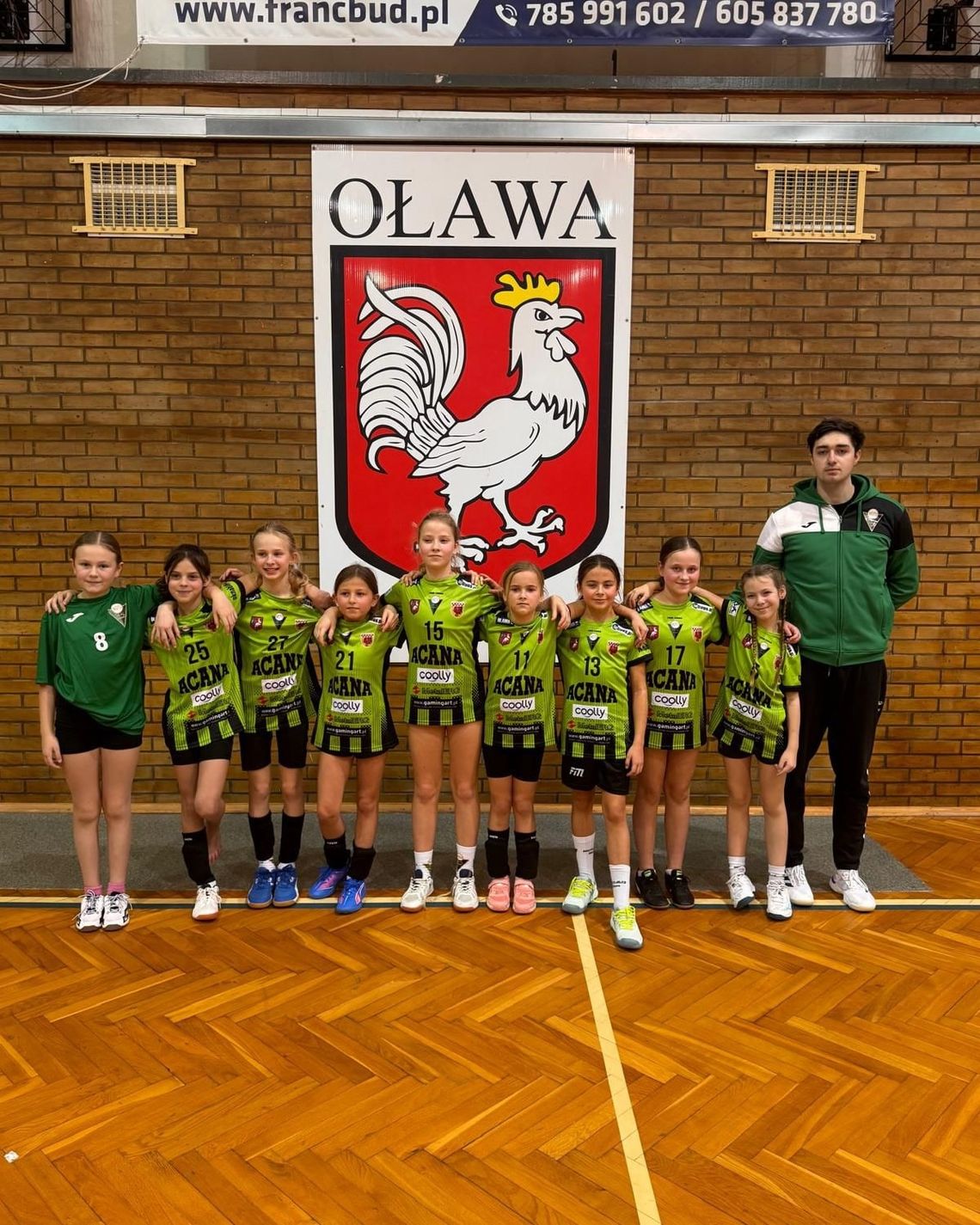 Młode piłkarki ręczne spisały się świetnie