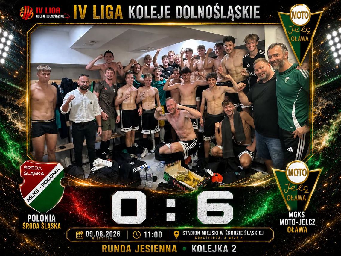 "Moto-Jelcz" Oława rozgromił Polonię Środa Śląska!
