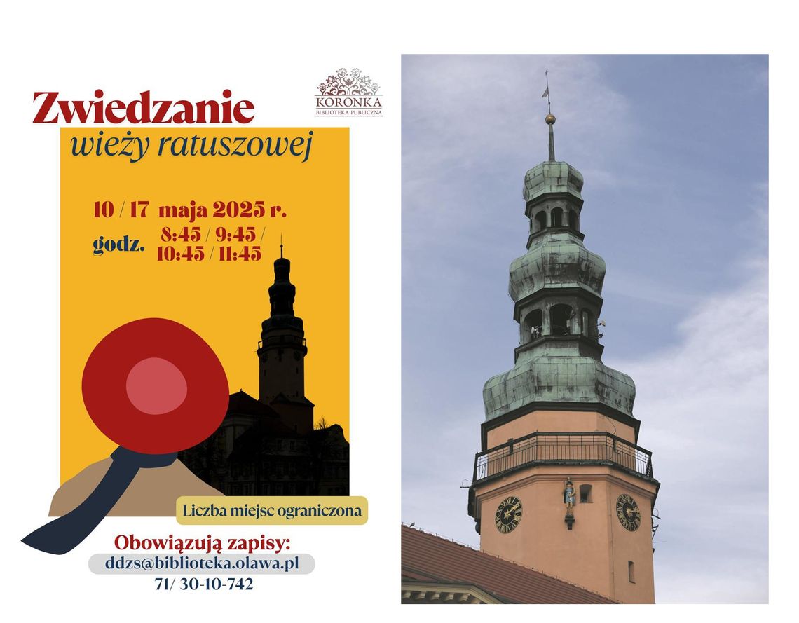 Możesz wejść na wieżę ratuszową. Kiedy?