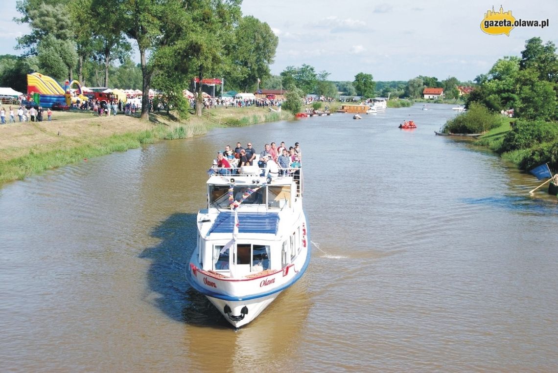 Można pływać statkiem do Brzegu!