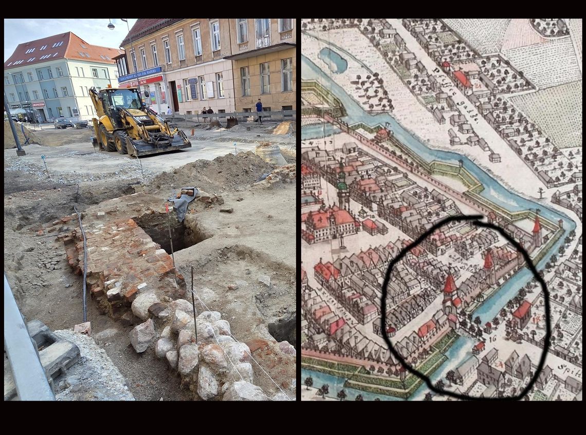 Można zobaczyć fragment Bramy Brzeskiej, ale... warto się pospieszyć Można zobaczyć fragment Bramy Brzeskiej, ale... warto się pospieszyć