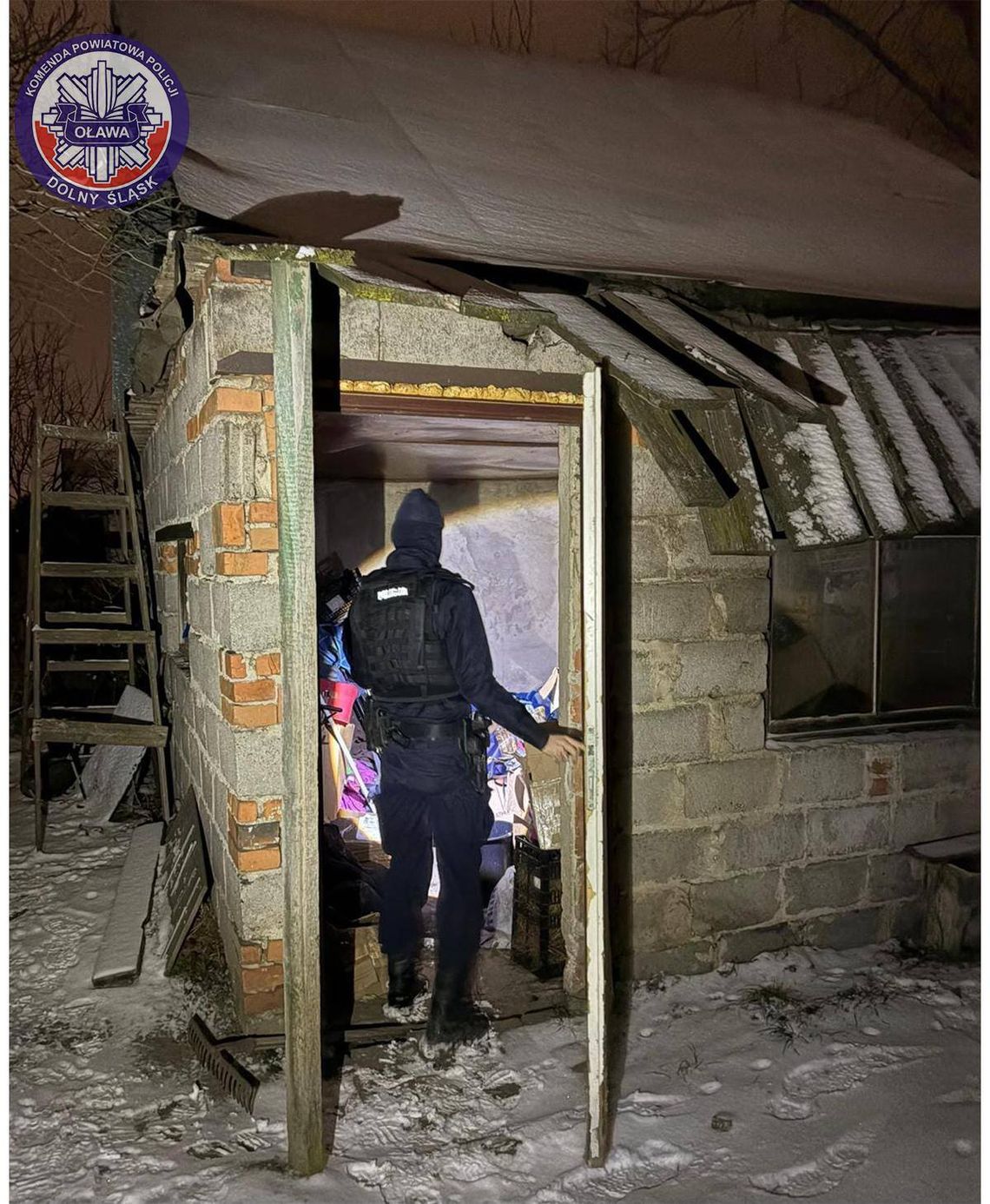 Mroźne noce przed nami. Policja będzie sprawdzać pustostany