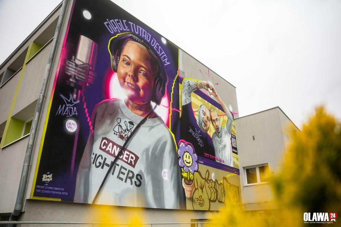 Mural dla Mai już zachwyca!