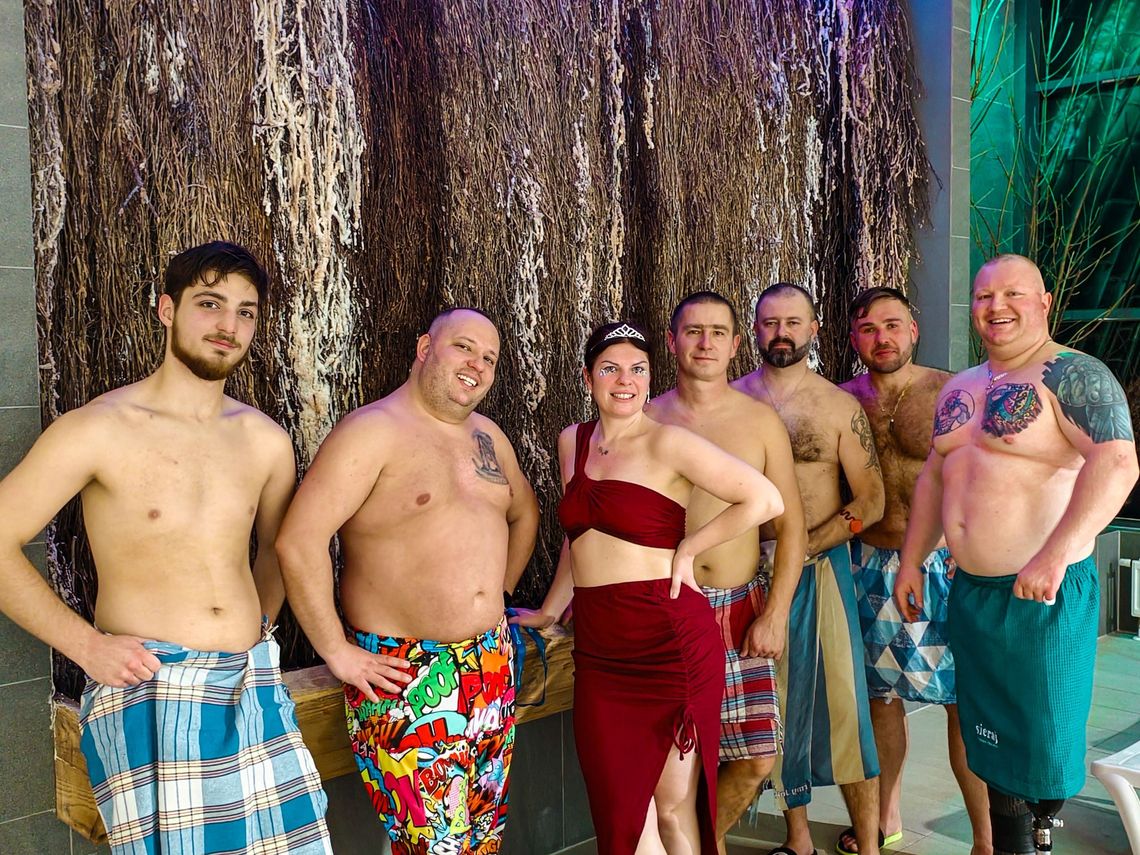 Na dworze mróz i śnieg, więc może do sauny?