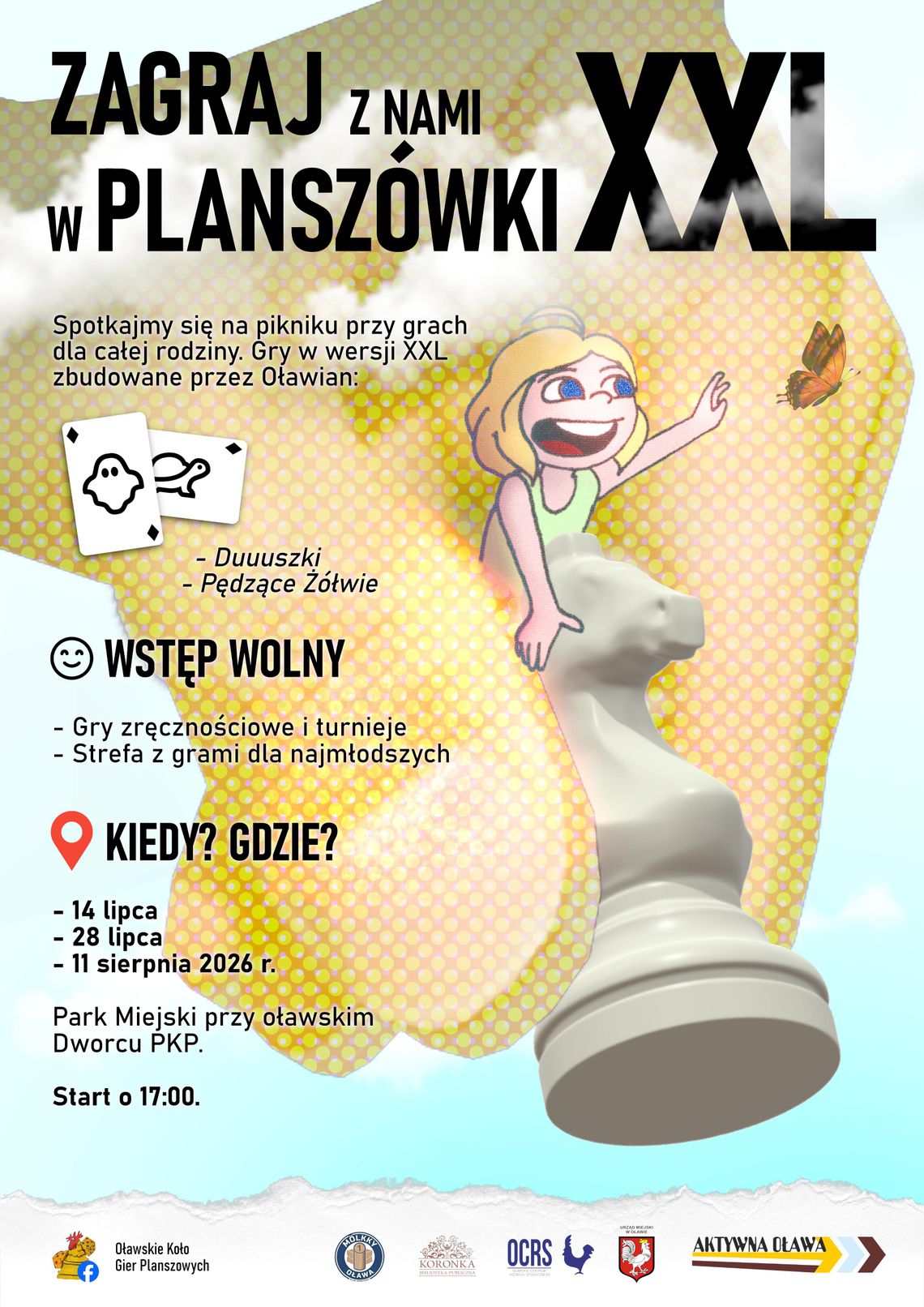 Na planszówki zapraszamy do Parku Miejskiego