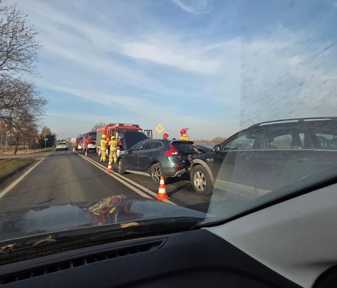 Na trasie Oława-Wrocław utrudnienia. Była kolizja
