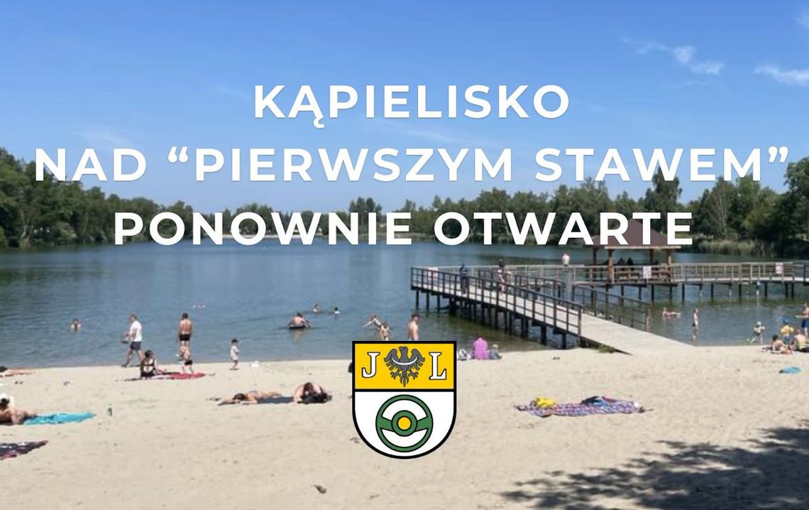 Nad stawem w Jelczu-Laskowicach znów można się kąpać Nad stawem w Jelczu-Laskowicach znów można się kąpać