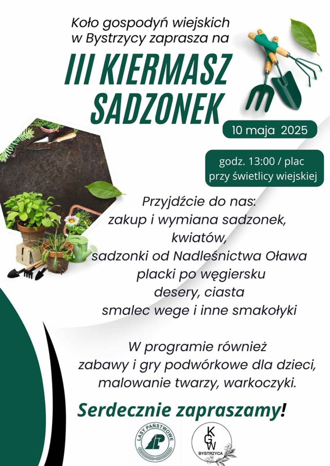 Nadchodzi III Kiermasz Sadzonek w Bystrzycy!