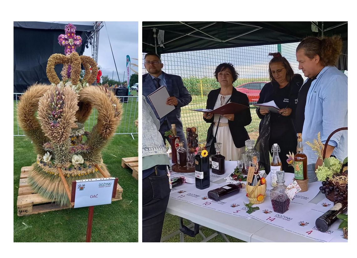 Najpiękniejszy wieniec zrobiono w Gaci, a najlepszą nalewkę w Siecieborowicach