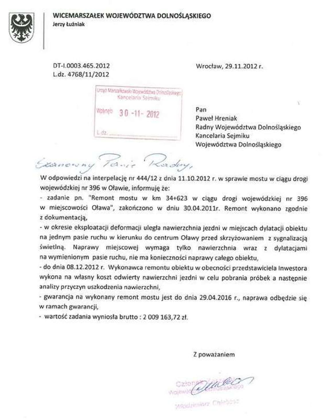 Naprawią most na Strzelnej Naprawią most na Strzelnej