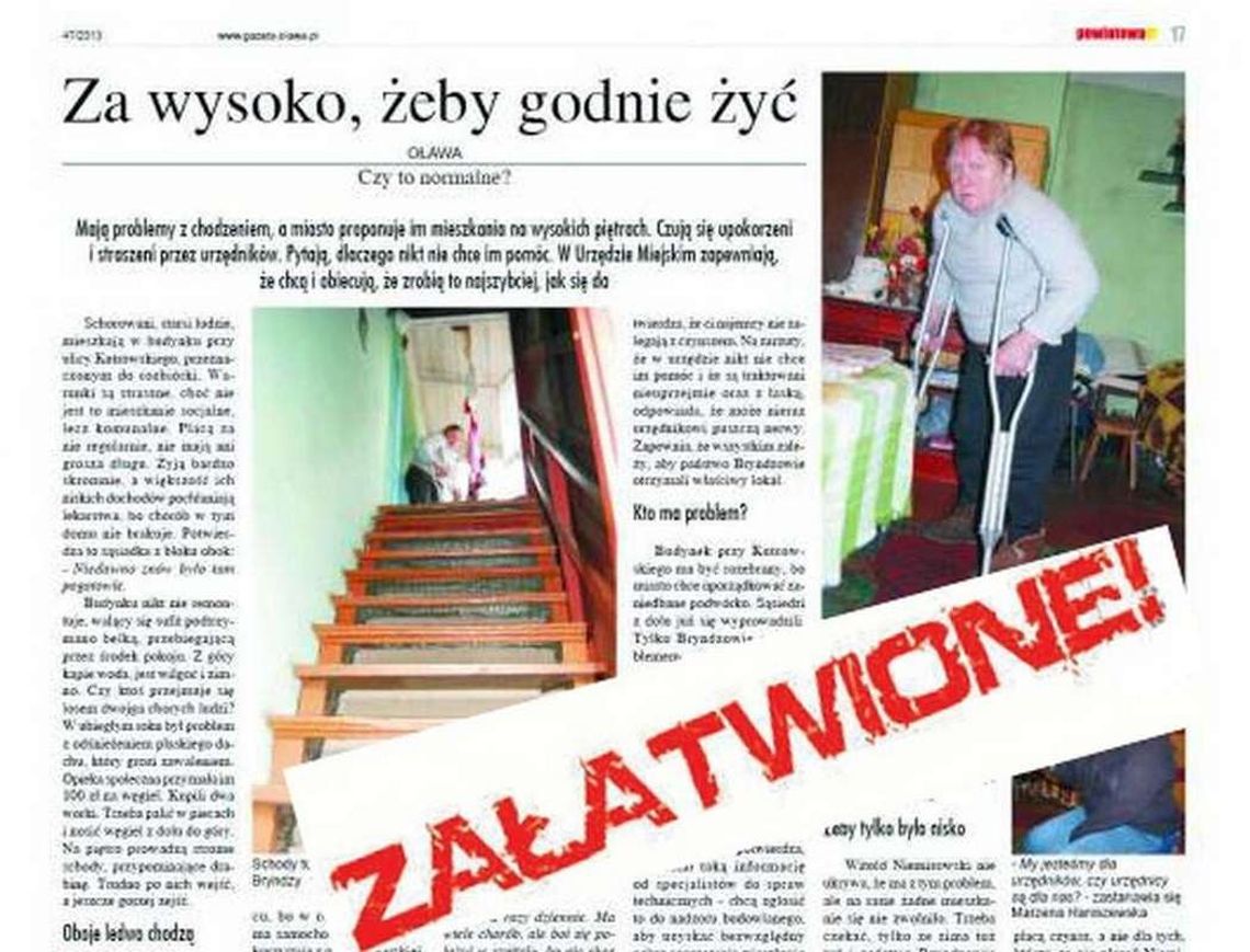 Nareszcie dostali odpowiednie mieszkanie!