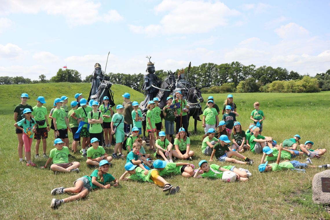 Nasi na obozie harcerskim nad jeziorem (GALERIA)