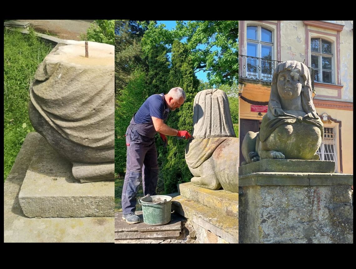 Nasz sfinks znow dostał głowę. Dzięki komu?