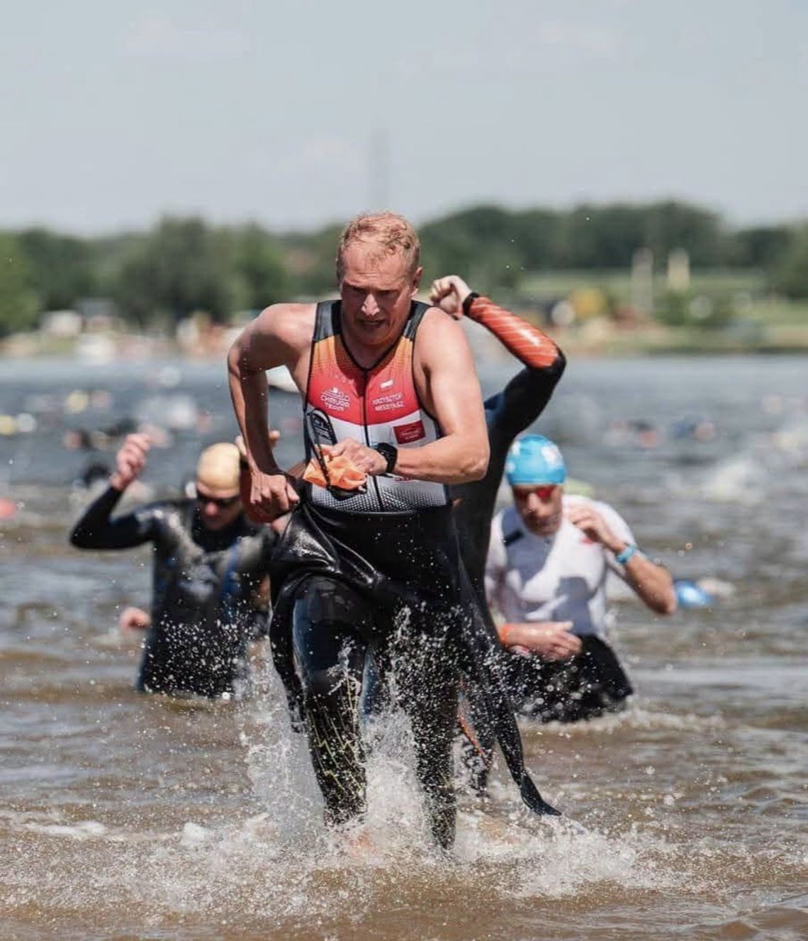 Nasz strażak ukończył morderczy triathlon