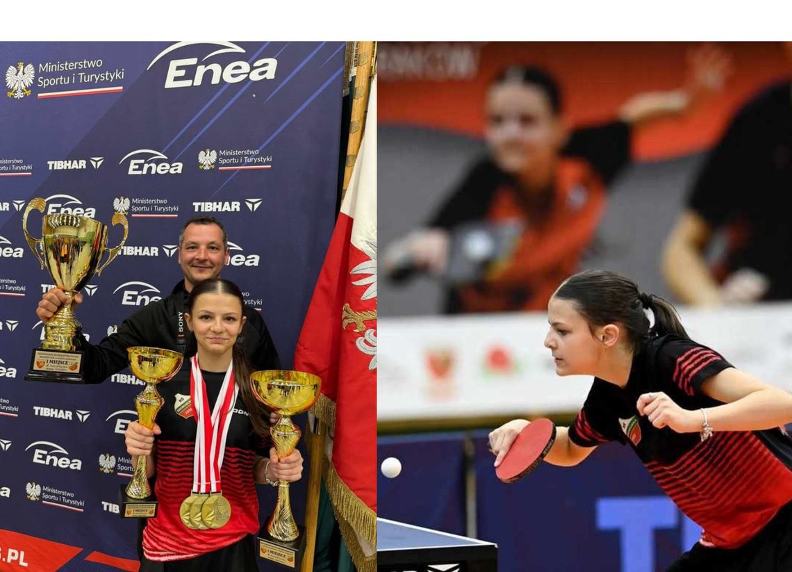 Nicol Bartoszko zdobyła potrójne złoto!