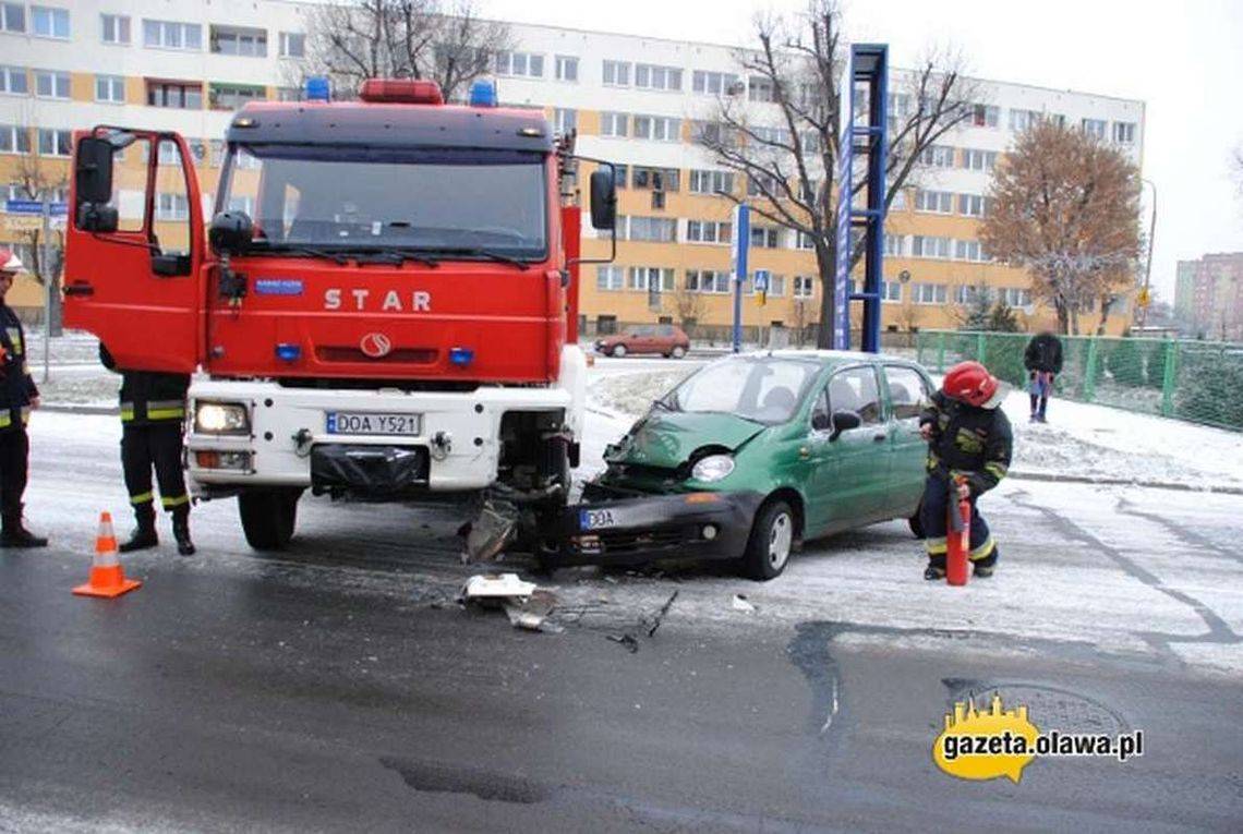 Nie dojechali do pożaru