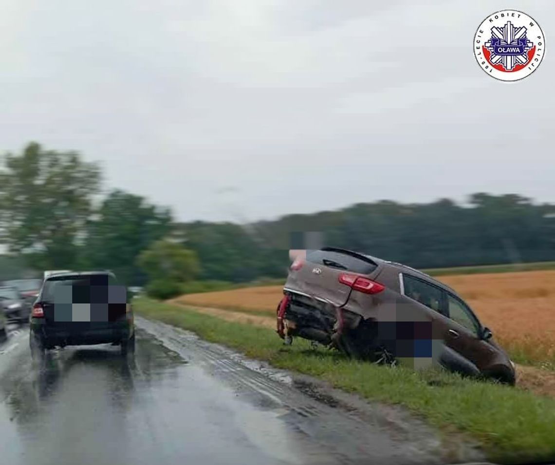 Nie dostosował prędkości do warunków i...