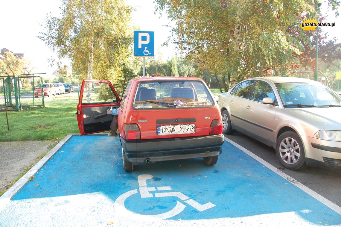 Nie ma kamer - są poprzebijane opony