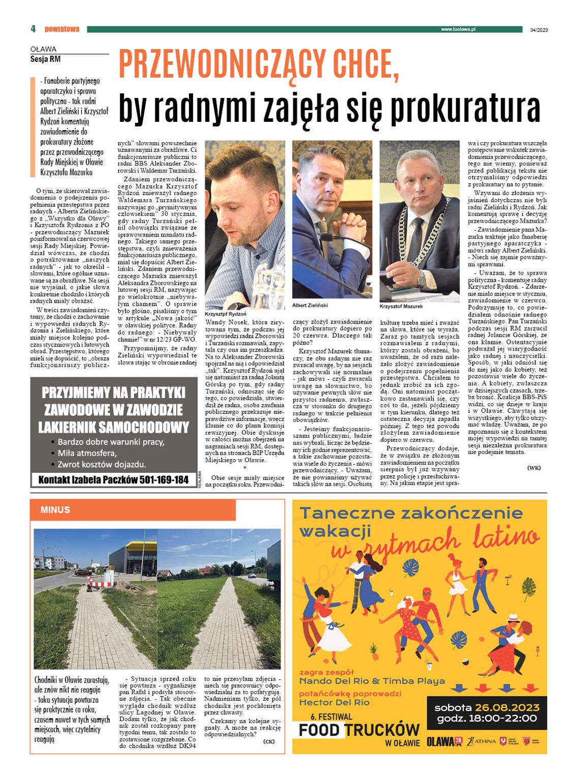 "Niebywały cham" trafia do prokuratury "Niebywały cham" trafia do prokuratury