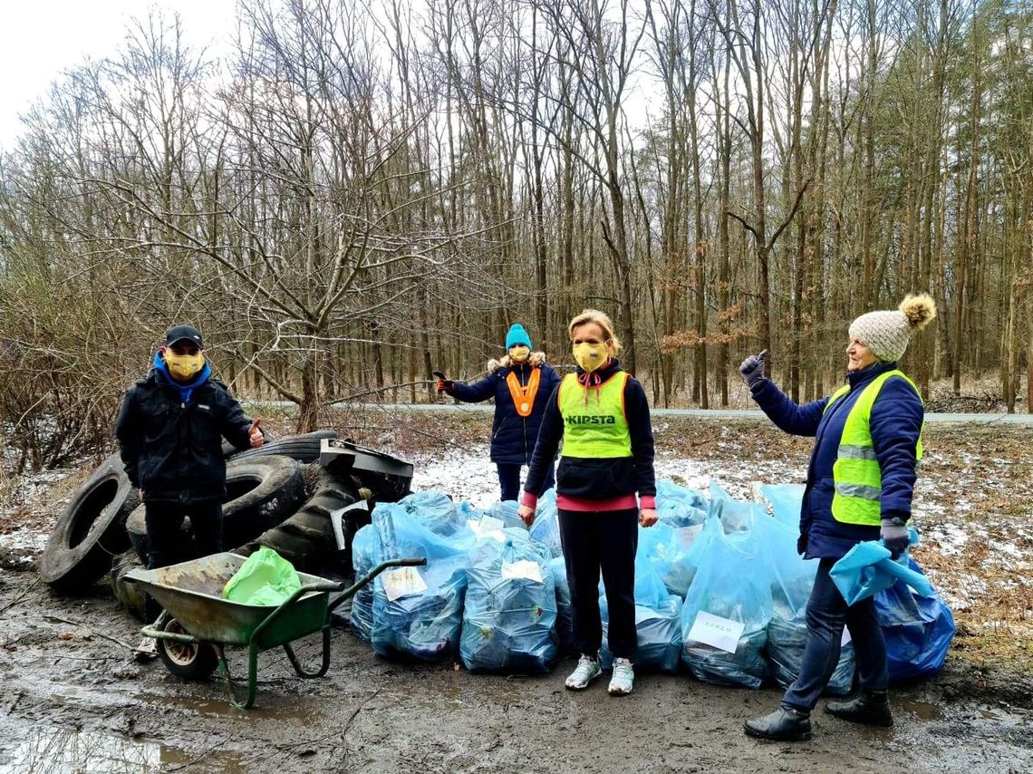  Niestety, było co sprzątać