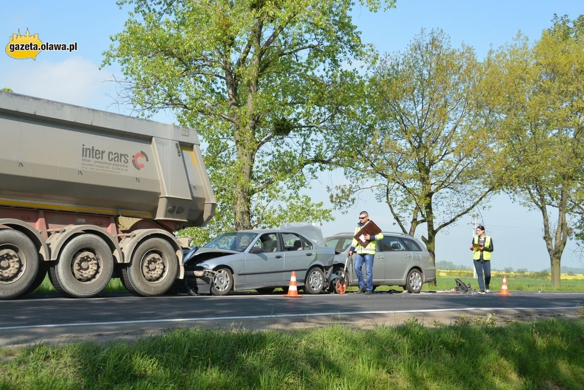 Nietrzeźwy 22-latek wjechał w bmw