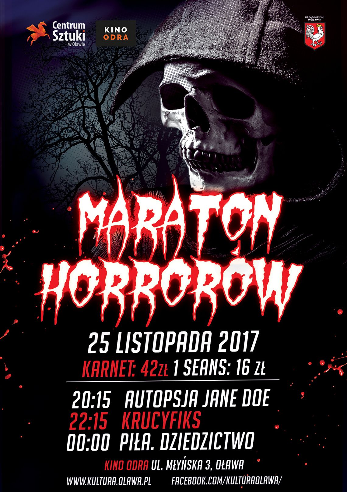 Nocny maraton horrorów