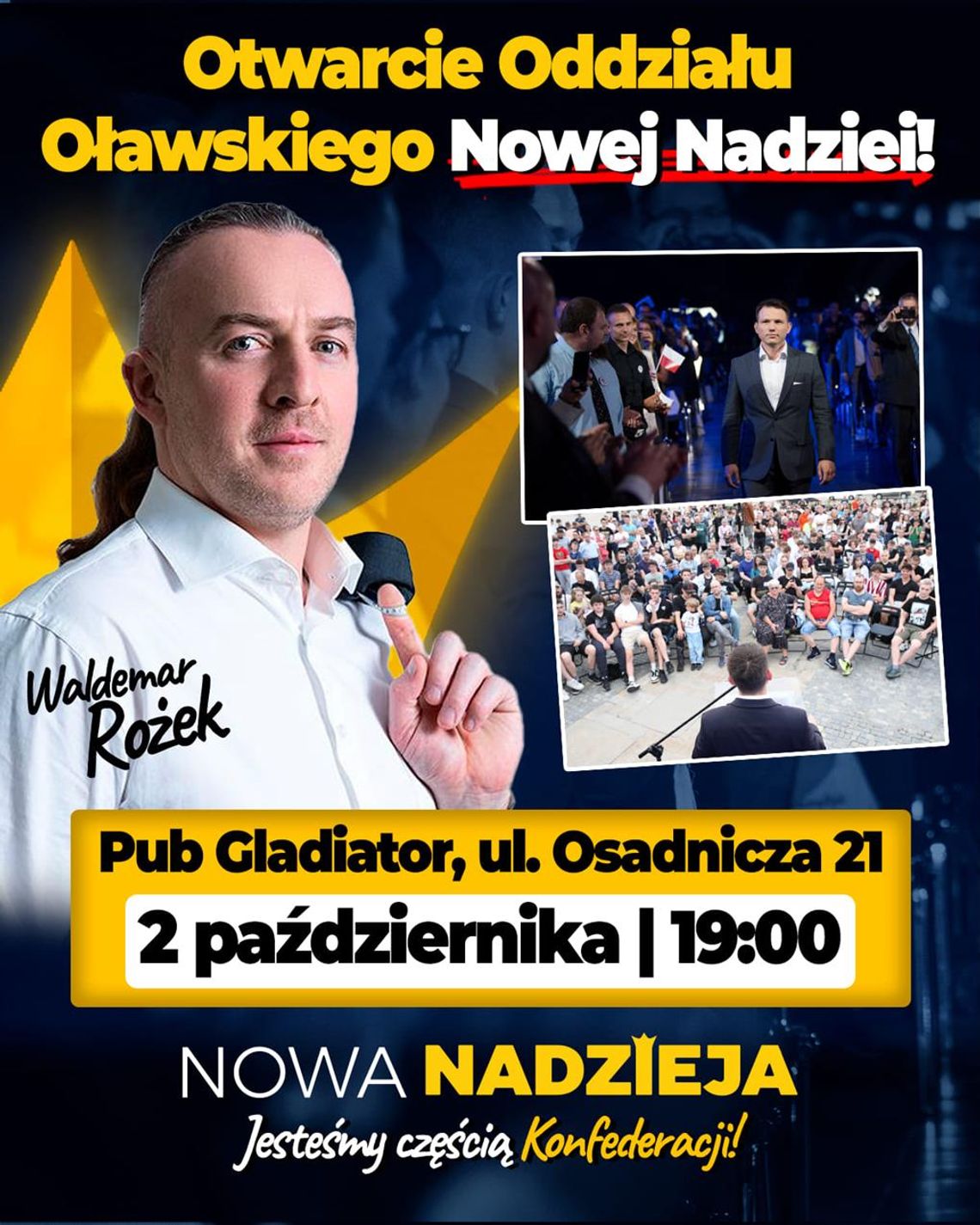 Nowa Nadzieja ma w Oławie swój oddział