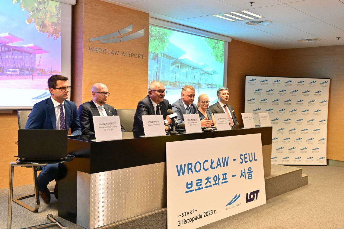 Nowe międzykontynentalne połączenie lotnicze z Wrocławia do Seulu Nowe międzykontynentalne połączenie lotnicze z Wrocławia do Seulu